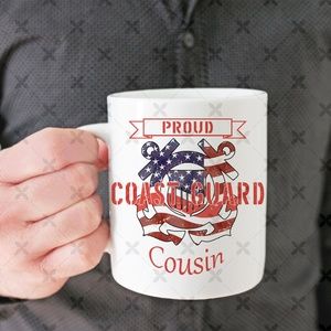 Proud Coast Guard Cousin Mug
